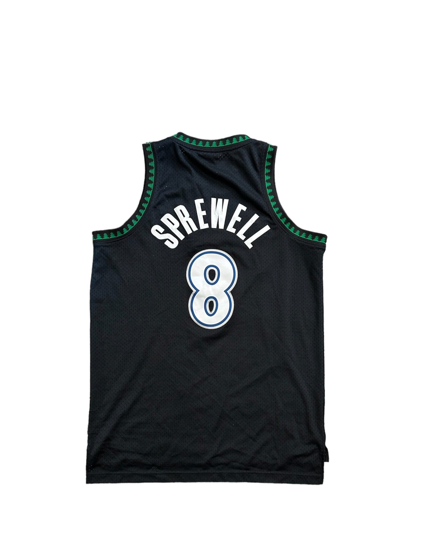 Timberwolves sprewell shop jersey