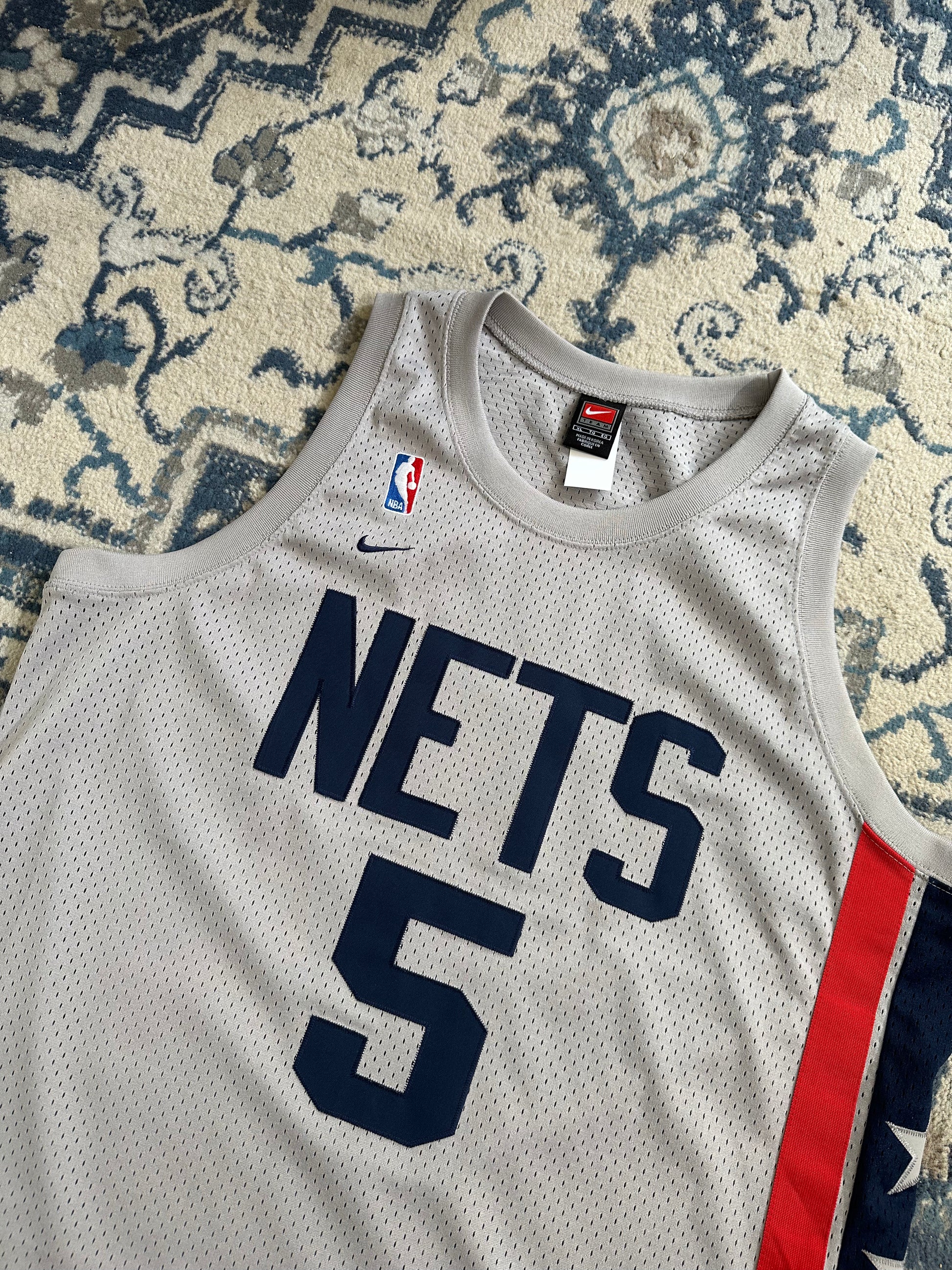 Nike Jason Kidd New Jersey Nets Jersey Size XL clothingbakery